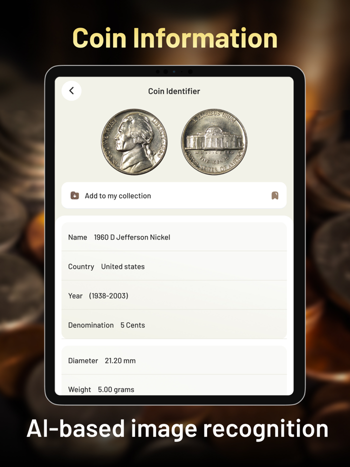 Coin Scan Identifier - CoinVal