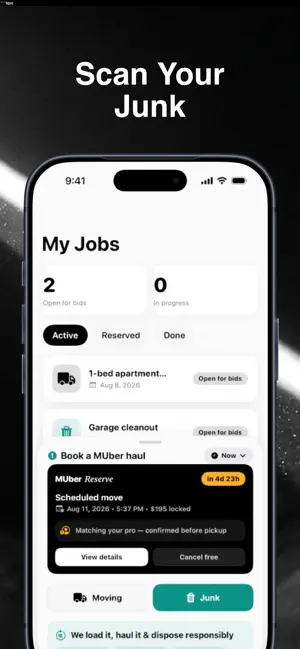 MUber: Junk Removal & Moving screenshot 2