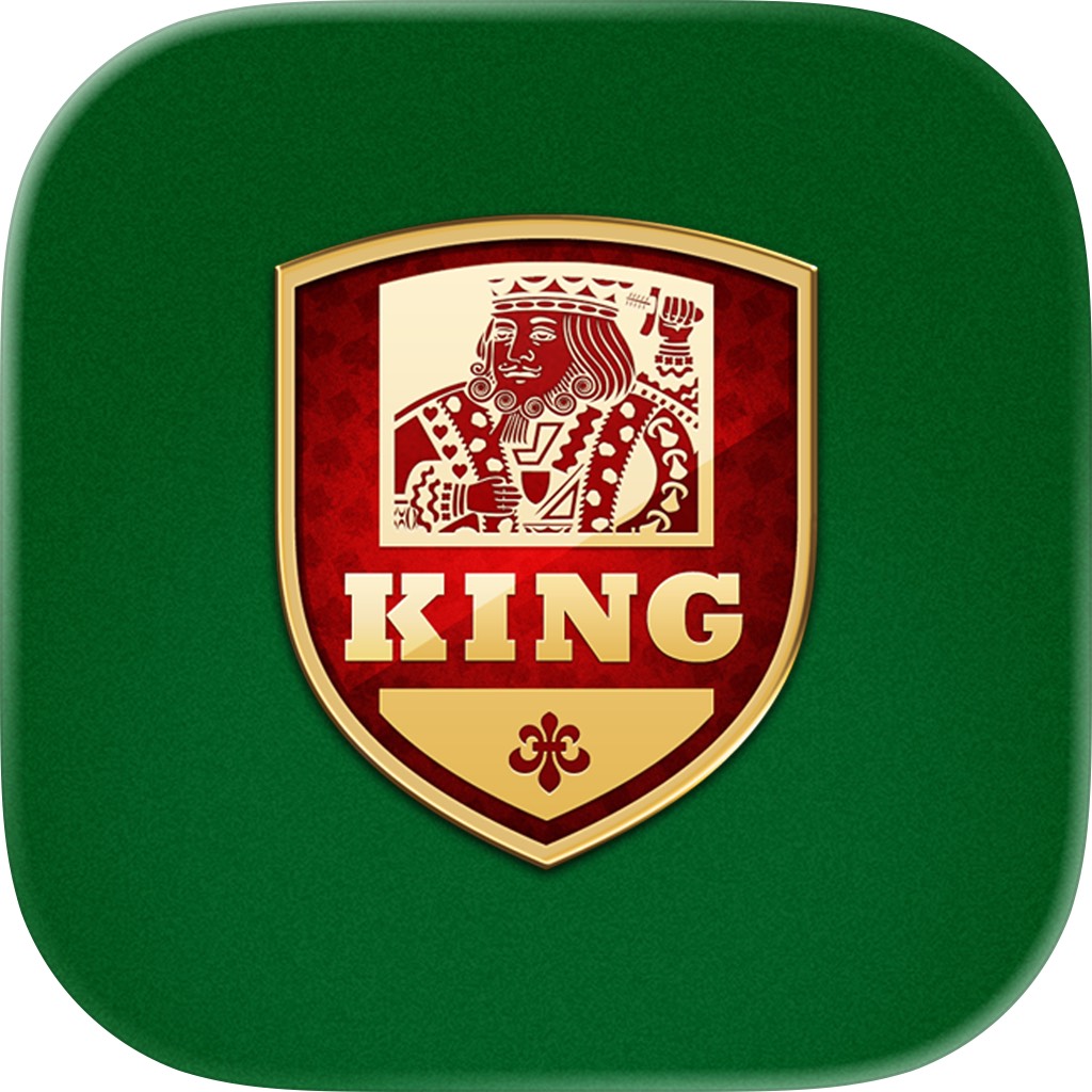 Apple App Store cover for King Online trick taking game