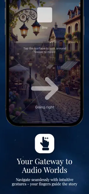 SagaSwipe - Audio Adventures screenshot 3