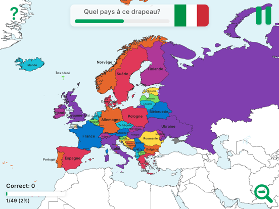 Screenshot #6 pour StudyGe－Géographie Monde Quiz