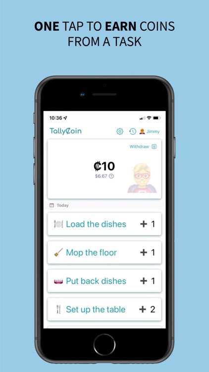 TallyCoin: Chores & Earnings