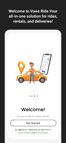 Vows: Ride, Delivery & More screenshot