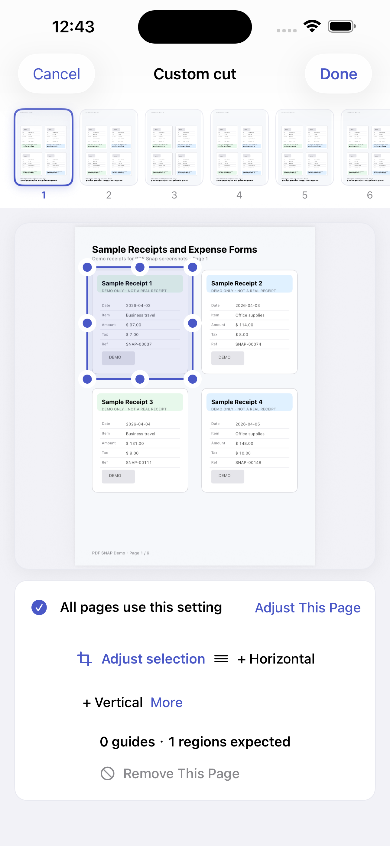 PDF Snap: Photo Converter screenshot 4