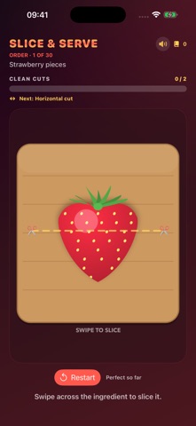 Slice & Serve: Kitchen Cuts screenshot 1