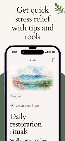 Bonsai: Stress Relief Tools iPhone screenshot