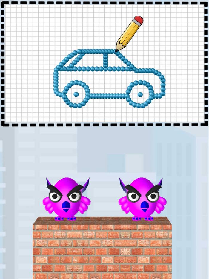 Draw Crash Bird Smasher Game