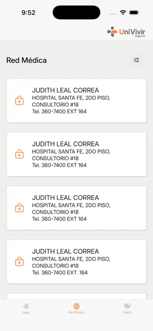 Univivir Seguros screenshot 2
