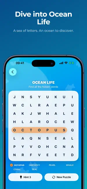 Word Search Game: Bloomseek screenshot 1