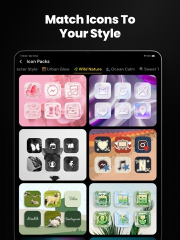 Живой фон обоев iPad screenshot 8