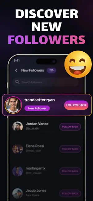 Unfollow Tracker for Instagram iPhone screenshot 5