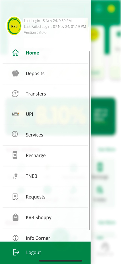 KVB - DLite & Mobile Banking screenshot 4