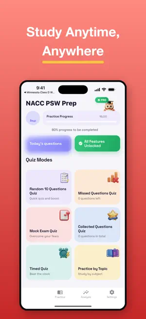 NACC PSW Exam Prep screenshot 4