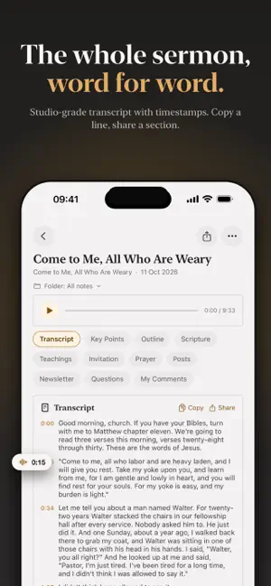 Prepser: Sermon Prep & Notes screenshot 3