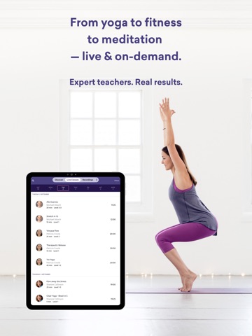 Yogaia: Daily Yoga & Workout iPad screenshot