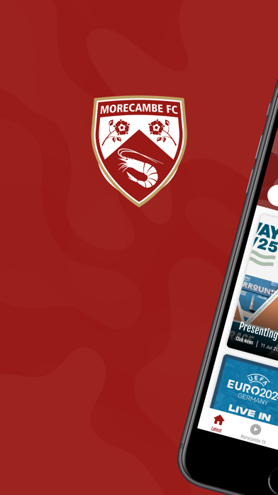 Morecambe FC Official App Screenshot