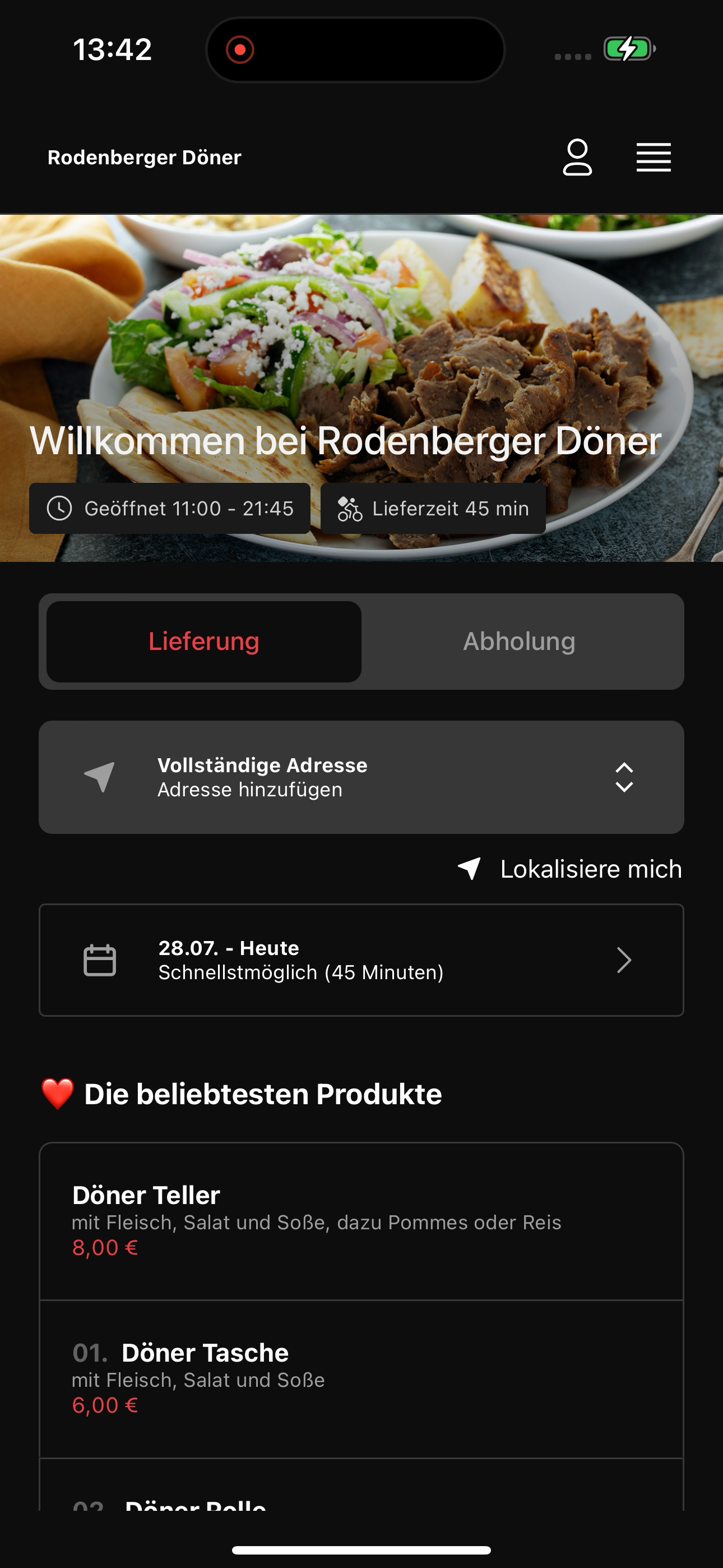 Rodenberger Döner screenshot 5
