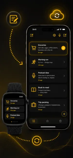 WatchPad: Notes for Watch screenshot 3