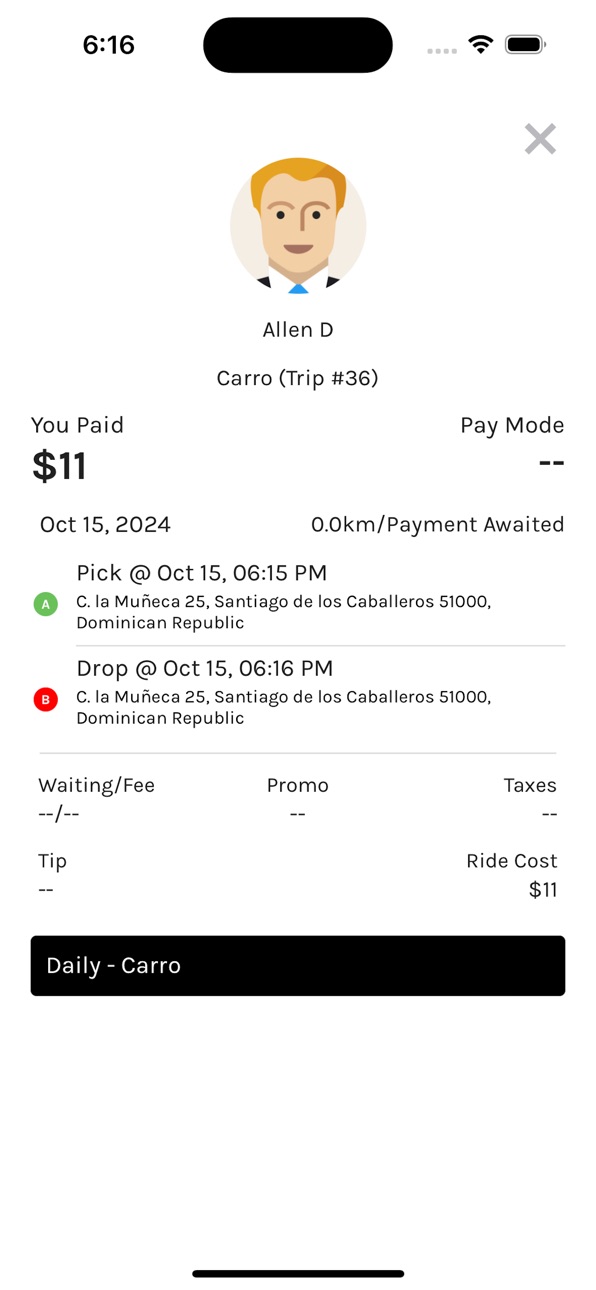 iPhone screenshot