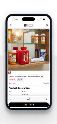 Silverline Wholesale B2B iPhone screenshot