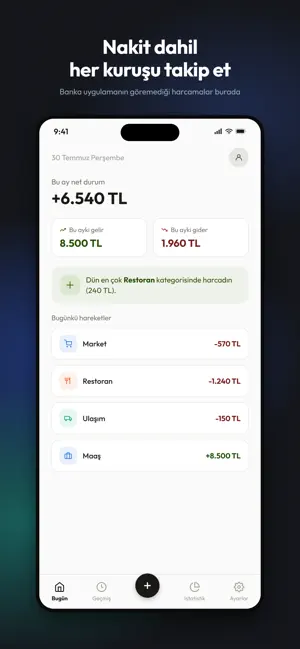 Bütçe - Harcama Gider Takibi screenshot 1