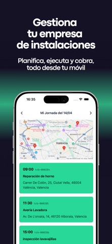enrutar iPhone screenshot
