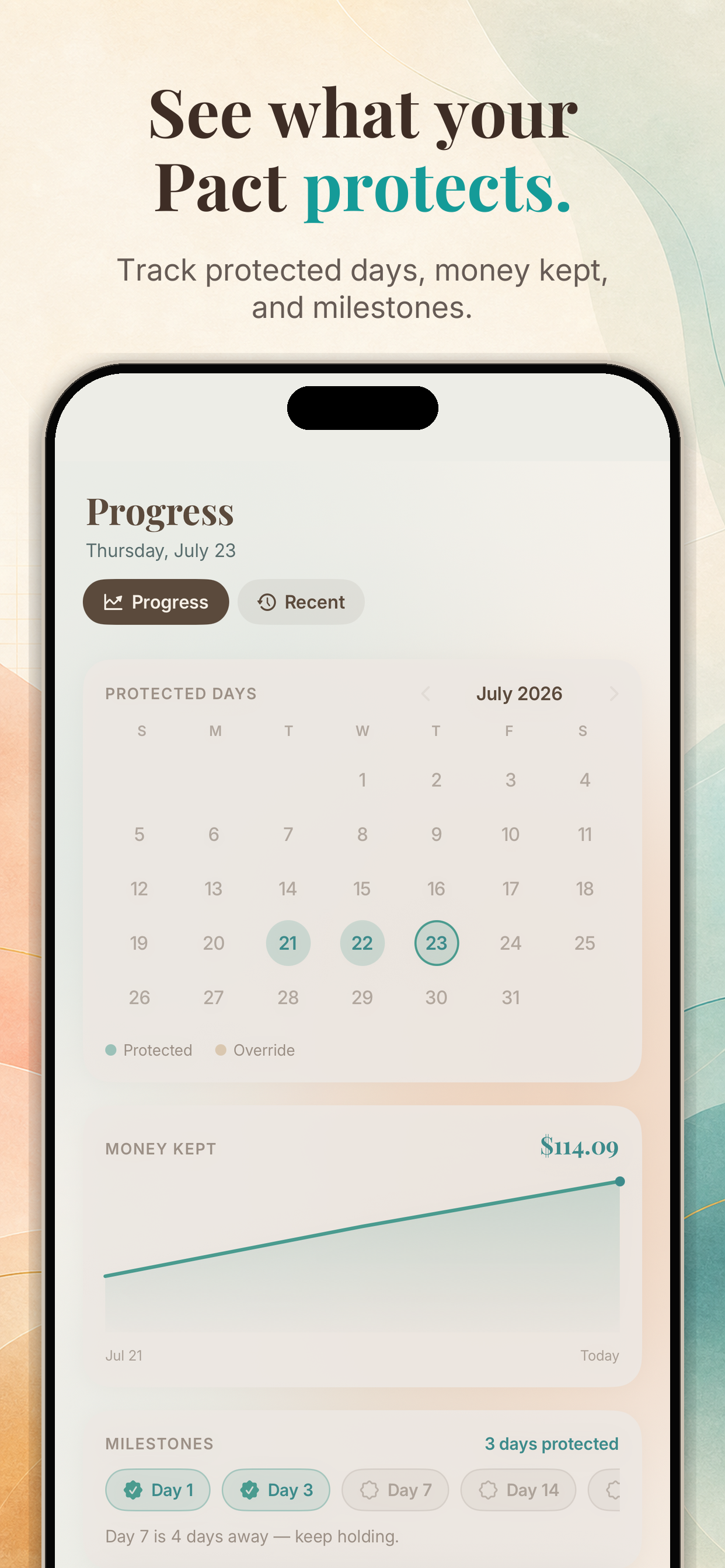 Pact: Gambling App Blocker screenshot 4