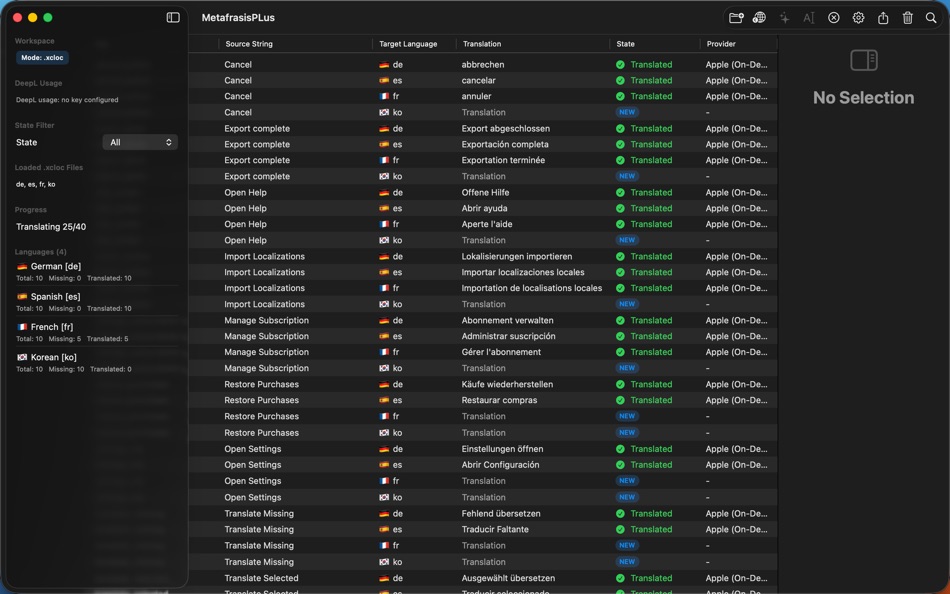 #3. MetafrasisPLus (macOS) Podle: Efthymios Tampouris