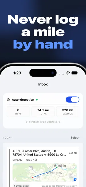 MileTrack: Mileage Tracker screenshot 3