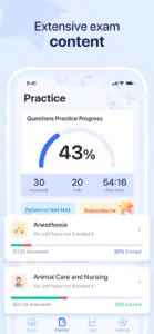 VTNE Exam Prep 2025 screenshot #6 for iPhone