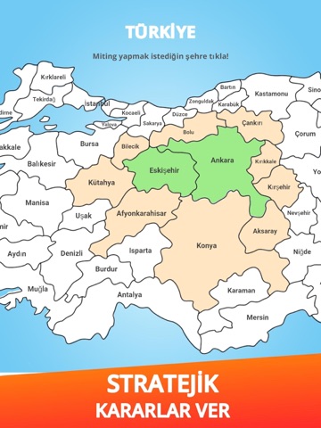 Seçim 2025 Oyunu : Türkiye iPad screenshot