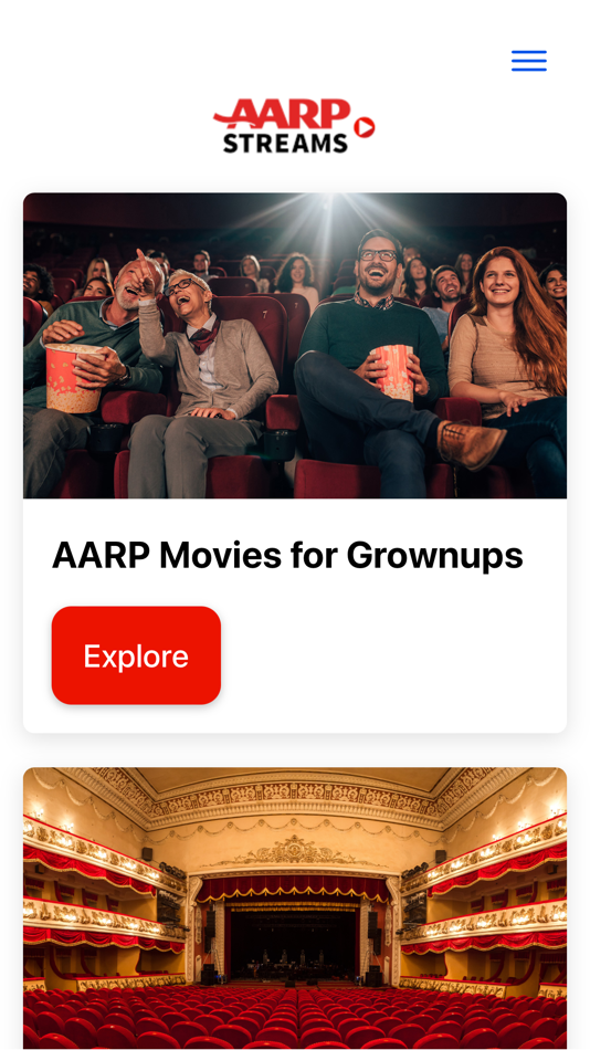 #1. AARP Streams (iOS) By: AARP