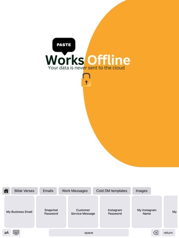 Clipboard Copy & Paste Manager iPad screenshot