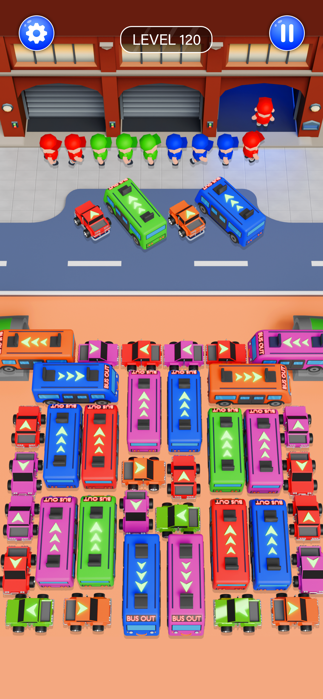 Traffic Bus Jam: Bus Out