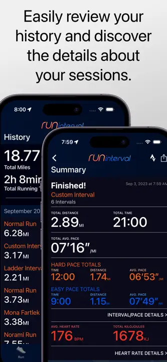 RUN interval: Screenshot 4 von 7