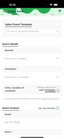 First Tee Trainers screenshot