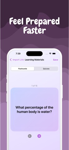 VedIQ: Flashcards & Quiz App screenshot