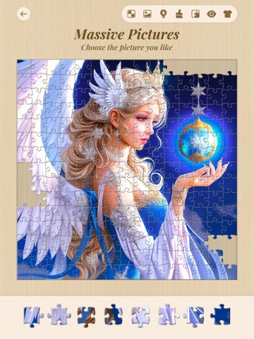 Jigsaw Puzzles & Story iPad screenshot
