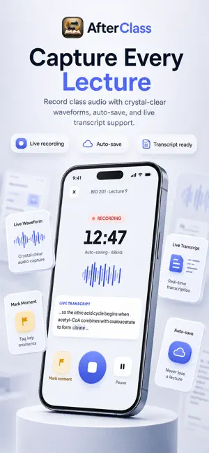 AfterClass: Your AI NoteTaker screenshot 2