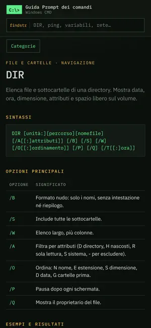 Guida CMD screenshot 3