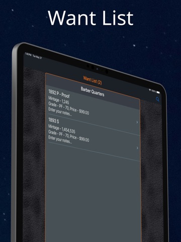 Barber Quarter iPad screenshot