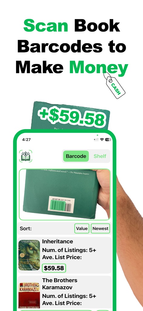 Shelf Scanner. - Books App | MWM