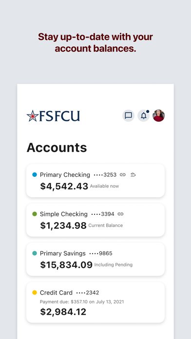 Screenshot 2 of Fort Sill Federal Credit Union App