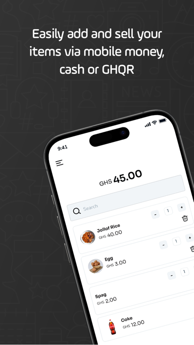 Screenshot 1 of Hubtel Retailer App