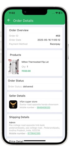 Gavilasri Delivery screenshot