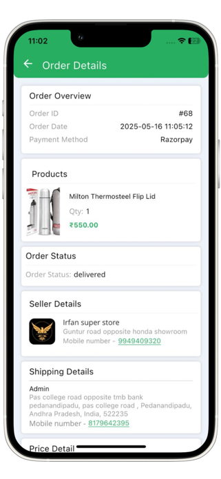 Gavilasri Delivery Screenshot 5 of 6