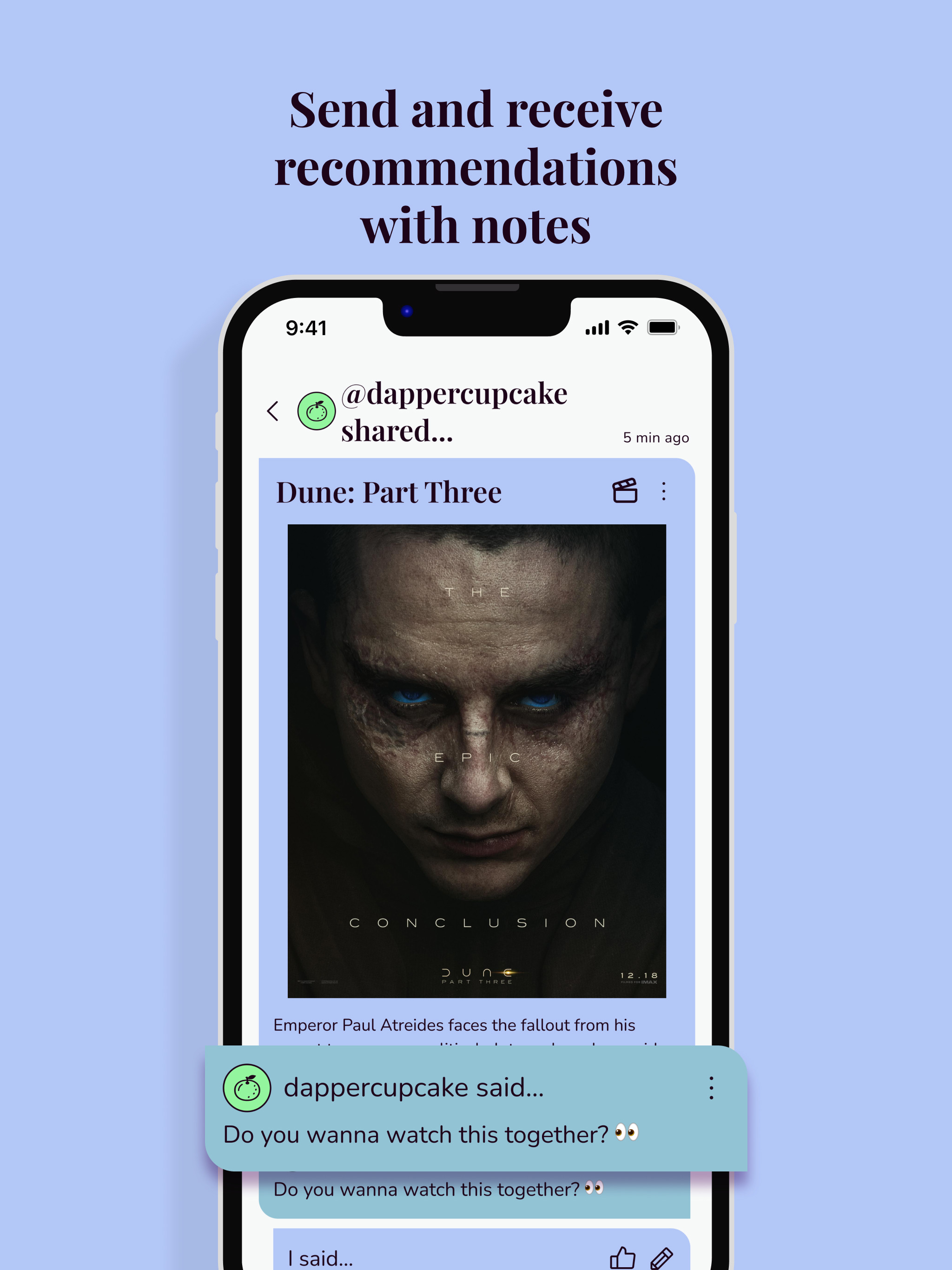 Roco: The Recommendation App!