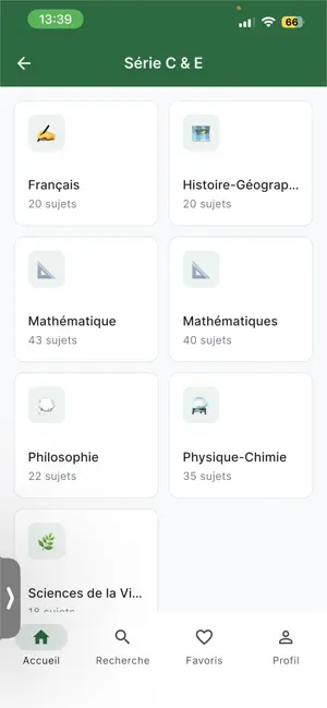 BAC CI - Sujets & Corrigés screenshot 3