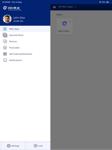 App screenshot