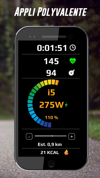 Screenshot #2 pour HR2VP Bike Training & Tracker